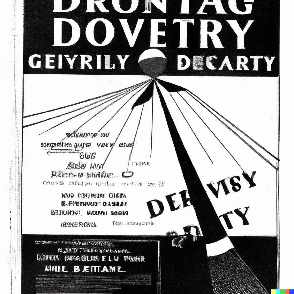 the discovery of gravity, government information leaflet from World War 2